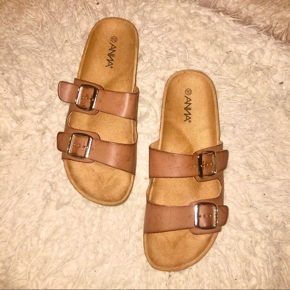 Anna Brown Sandals